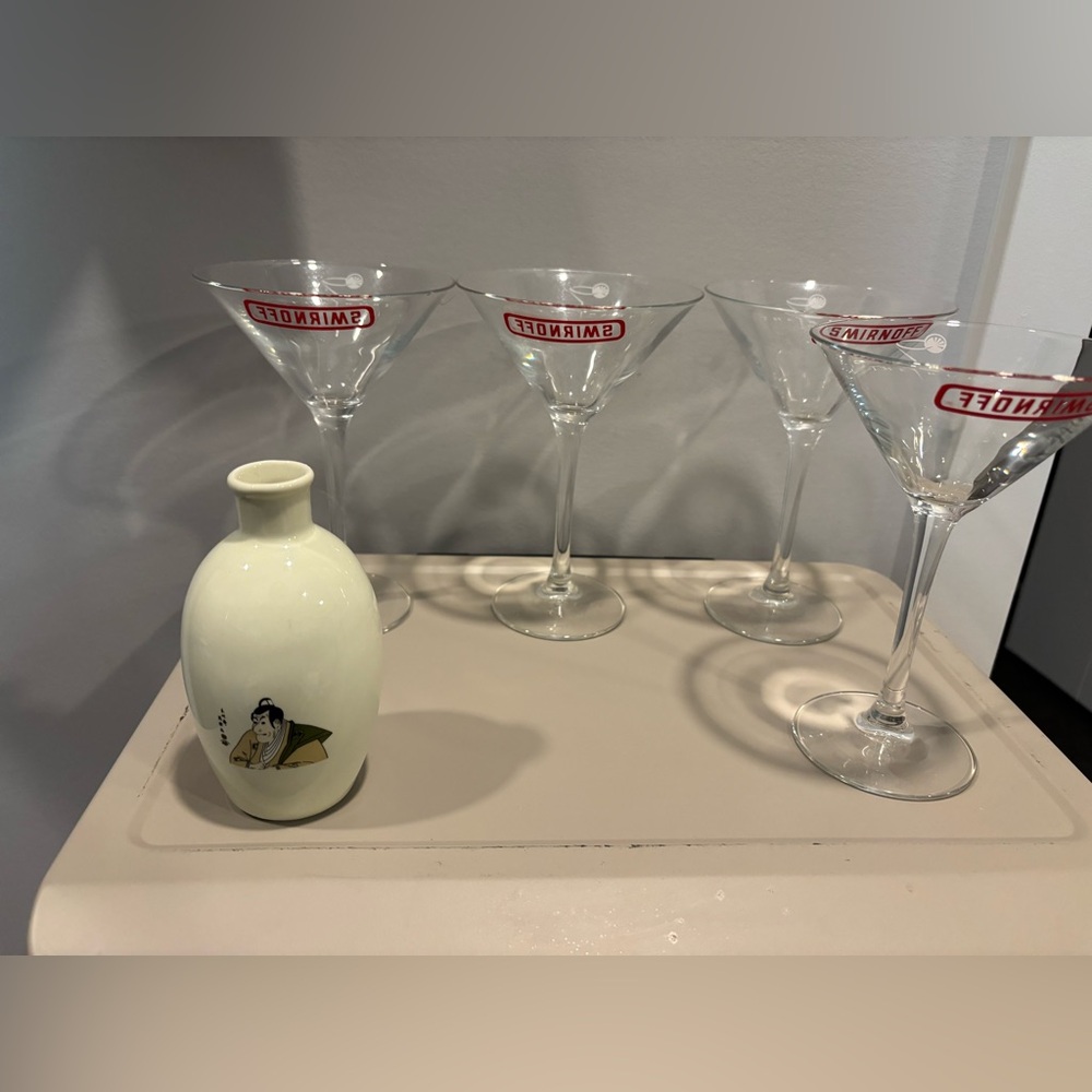 Martini glasses bundle
